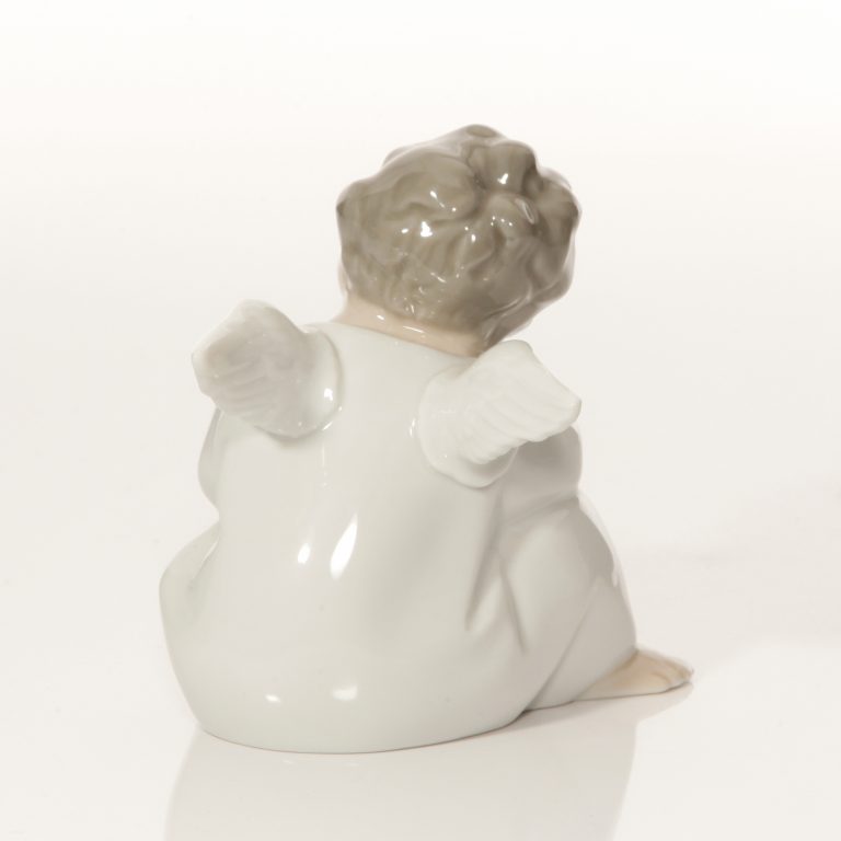 Angel Thinking 01004539 - Lladro Figure