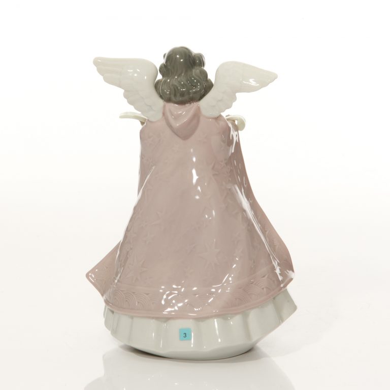 Angel Tree Topper Pink 5831 - Lladro Figure