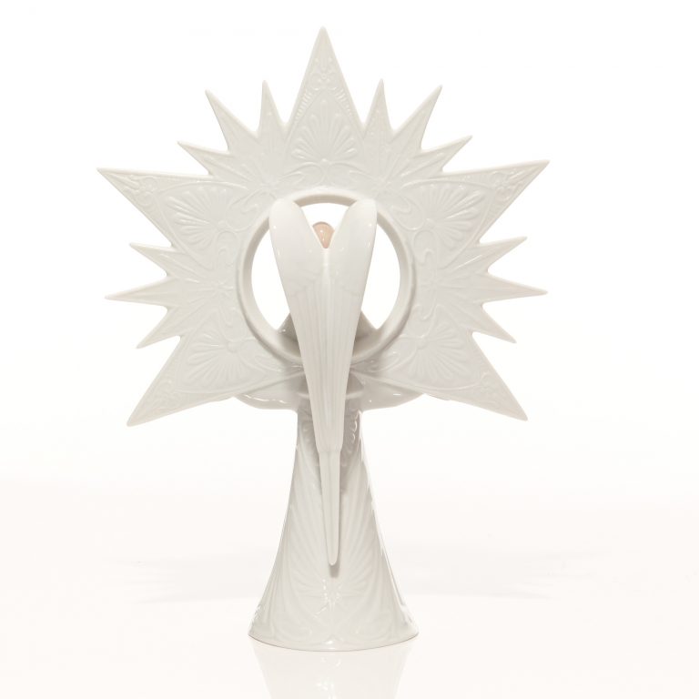 Angel of Light Tree Topper 6501 - Lladro Figure