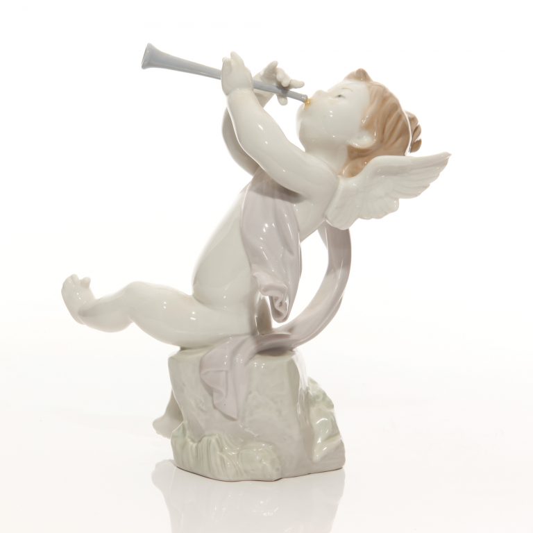 Angel with Clarinet 1232 - Lladro Figure