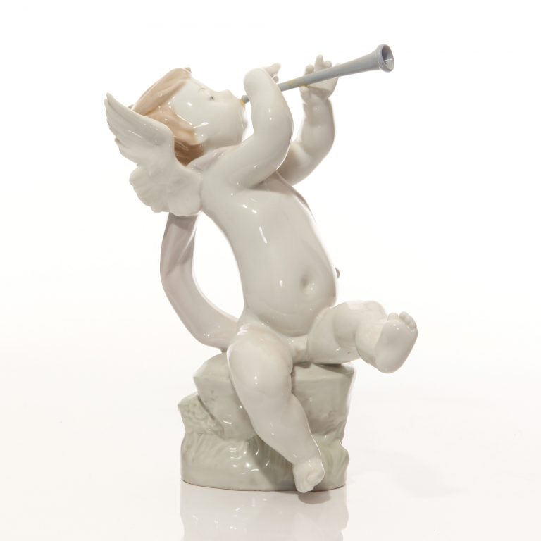 Angel with Clarinet 1232 - Lladro Figure