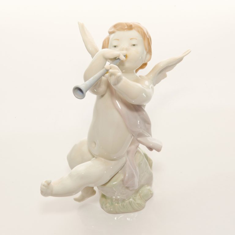 Angel with Clarinet 1232 - Lladro Figure