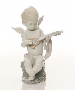 Angel with Lute 1231 - Lladro Figure