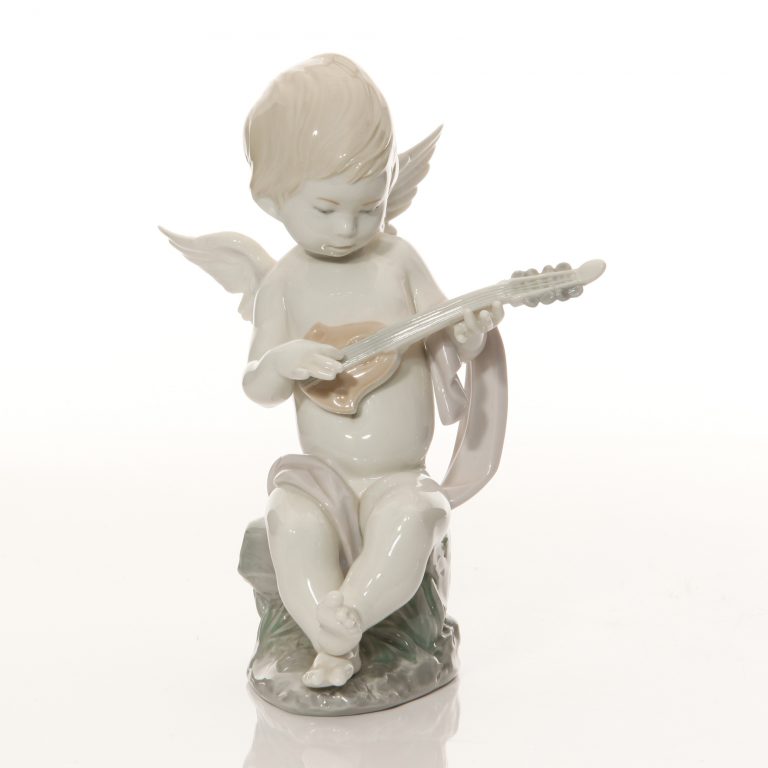 Angel with Lute 1231 - Lladro Figure