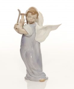 Angel with Lute 5493 - Lladro Figure