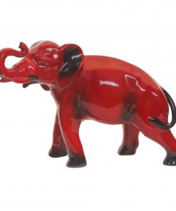 Elephant Trunk in Salute - Small - Royal Doulton Flambe