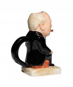 Winston Churchill Toby Jug - (Black jacket and black pants) - Bairstow Manor Collectables