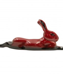 Hare Lying Legs Behind HN2593 - Royal Doulton Animal Figurine
