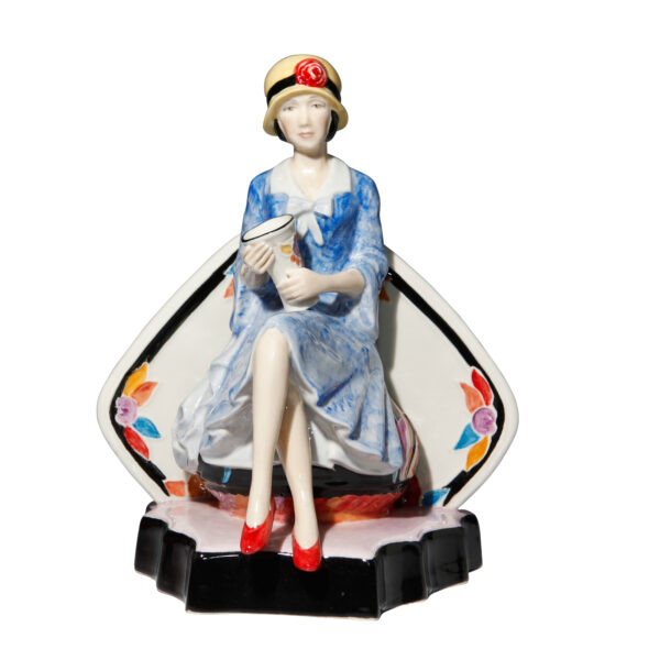 Lovely CV Blue - Peggy Davies Figurine