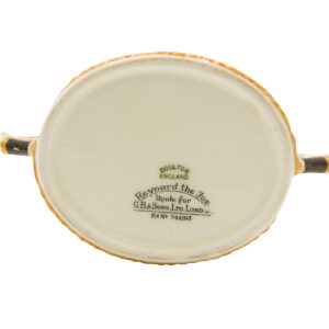 Reynard Fox Sugar Silver Rim - Royal Doulton Seriesware