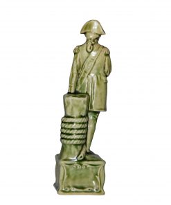 Lord Nelson Figure Green 8H - Royal Doulton Stoneware