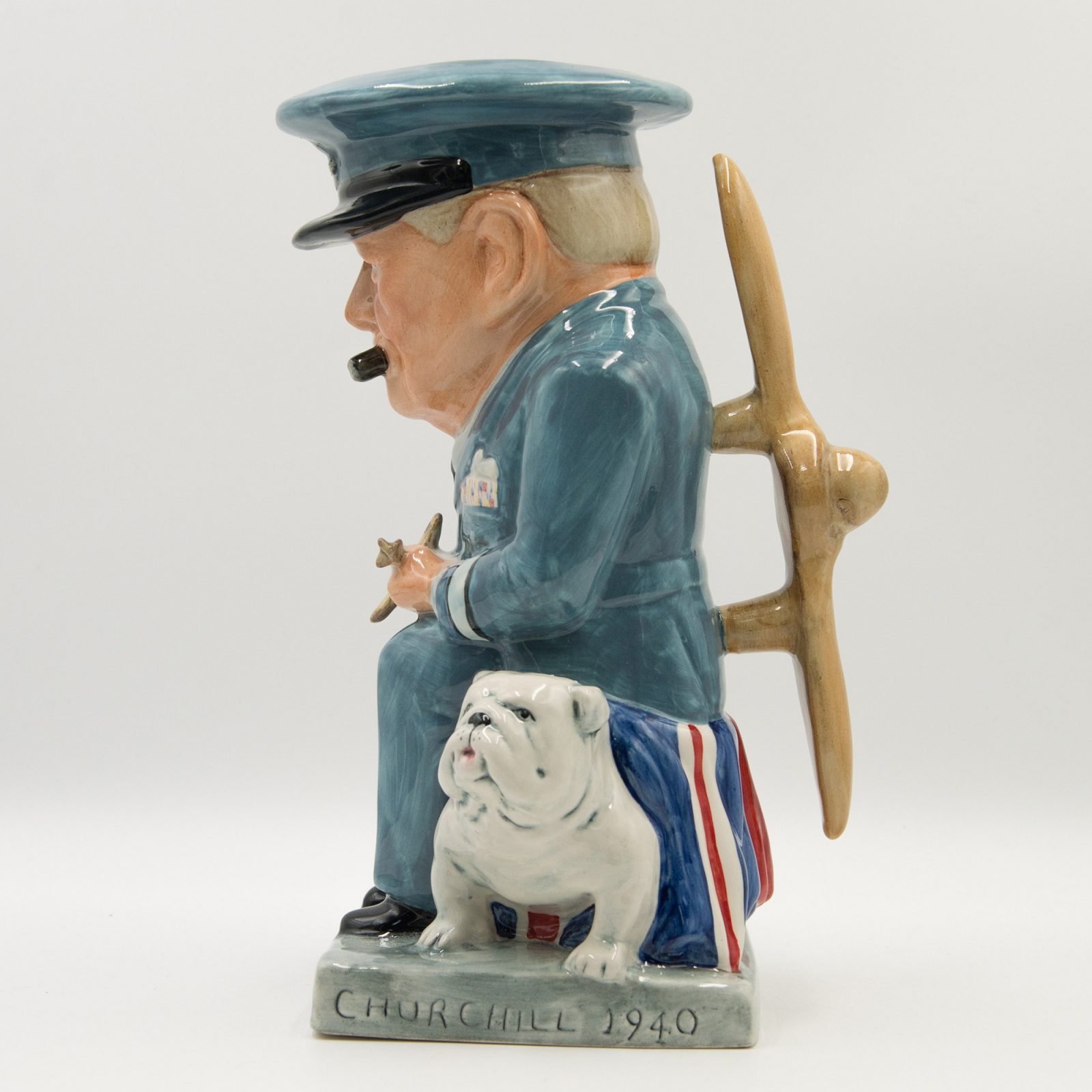 Winston Churchill Toby Jug - Air Commander