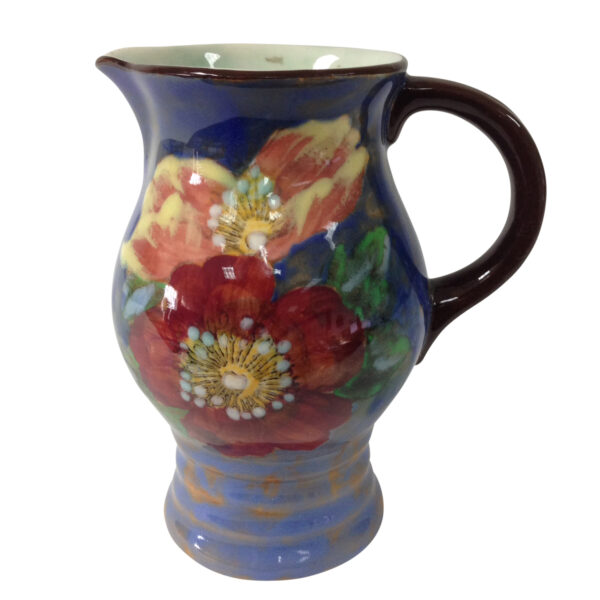 Wild Rose Pitcher Blue 5H - Royal Doulton Seriesware