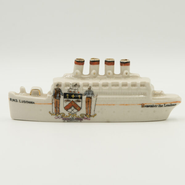 Carltonware RMS Lusitania Ship