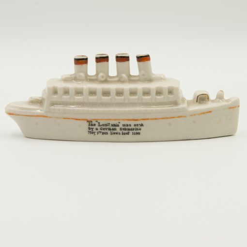 Carltonware RMS Lusitania Ship