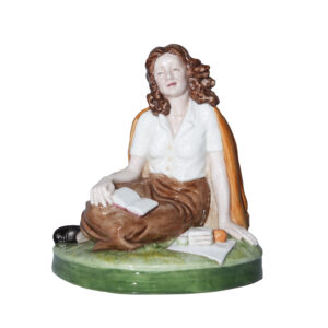Woman Having a Picnic (Prototype)  Royal Doulton Figurine