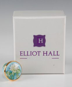 Elliot Hall Enamel Box Clovers