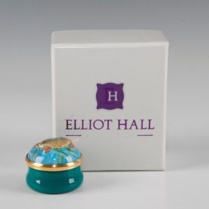 Elliott Hall Enamel Box Turltle